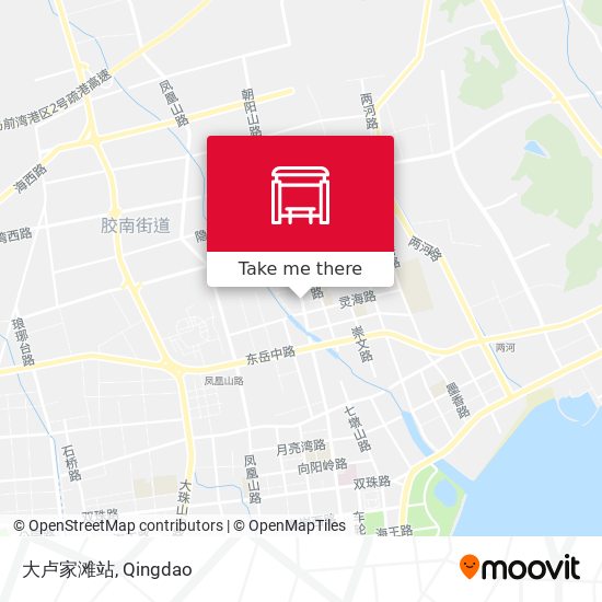 大卢家滩站 map