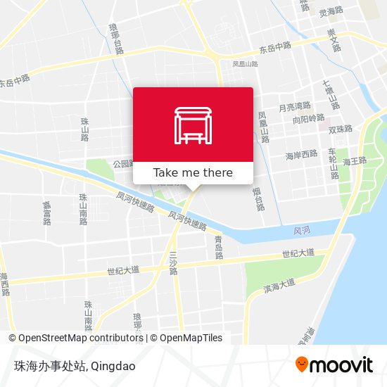 珠海办事处站 map