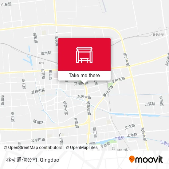 移动通信公司 map