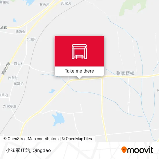 小崔家庄站 map