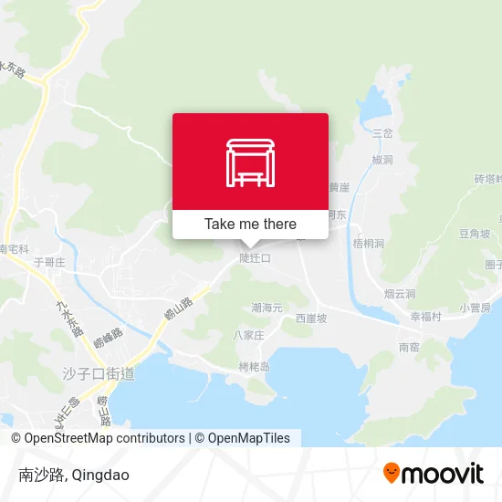 南沙路 map