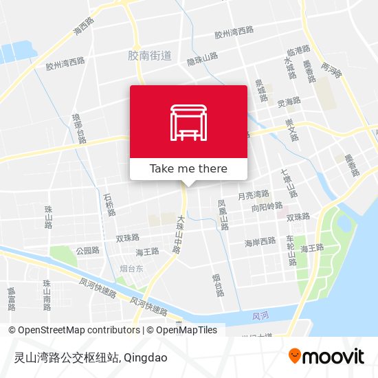 灵山湾路公交枢纽站 map