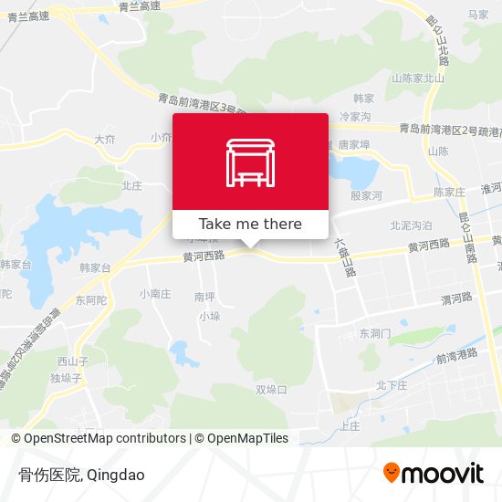 骨伤医院 map