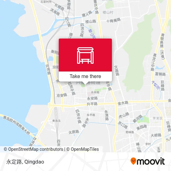 永定路 map