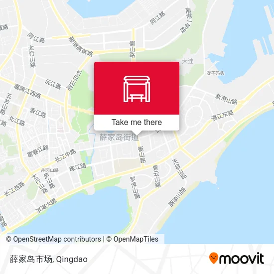 薛家岛市场 map
