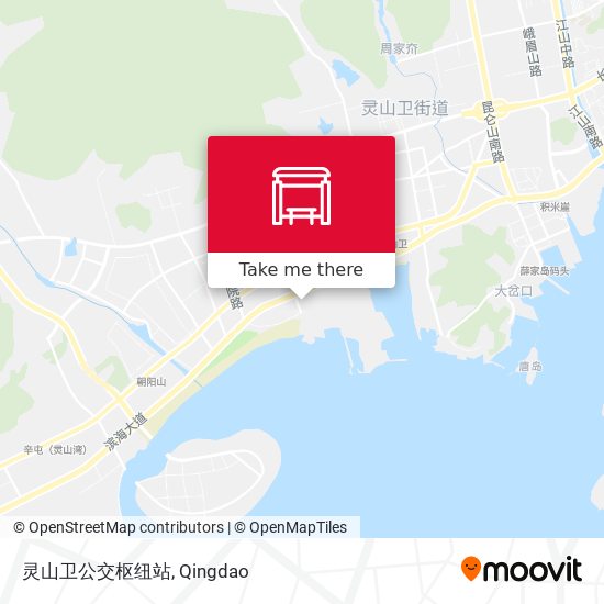 灵山卫公交枢纽站 map