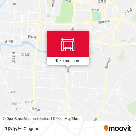 刘家官庄 map