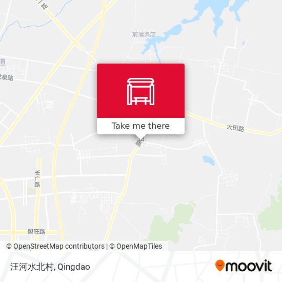 汪河水北村 map