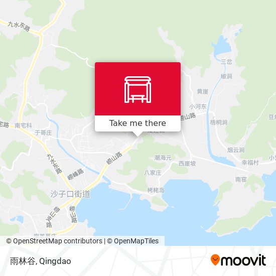 雨林谷 map