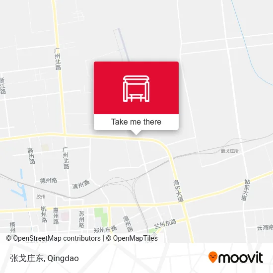 张戈庄东 map