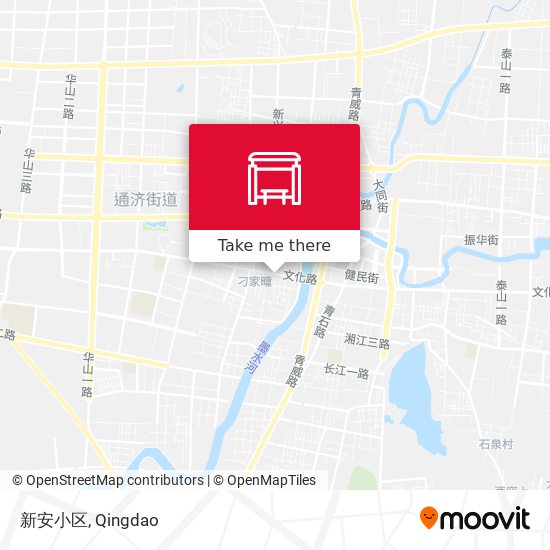 新安小区 map