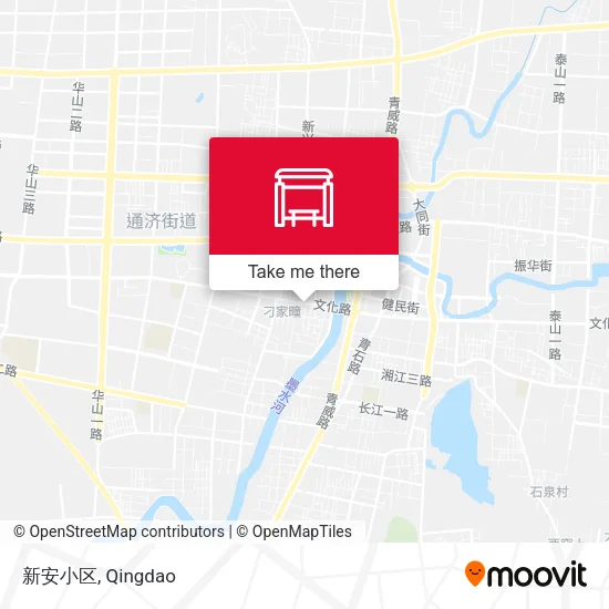 新安小区 map