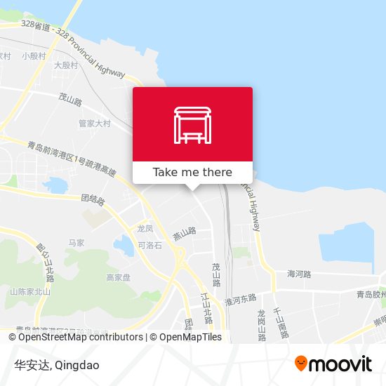 华安达 map