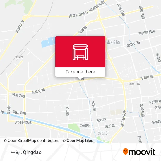 十中站 map