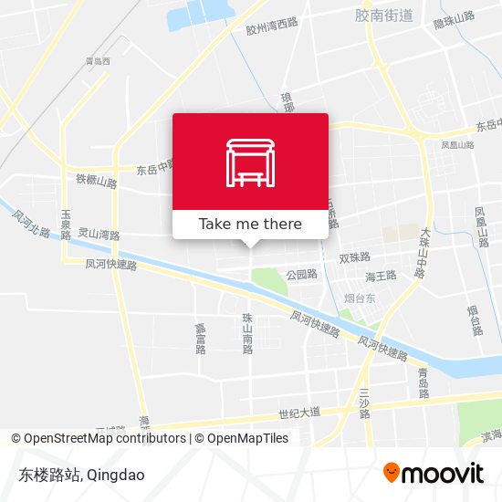 东楼路站 map