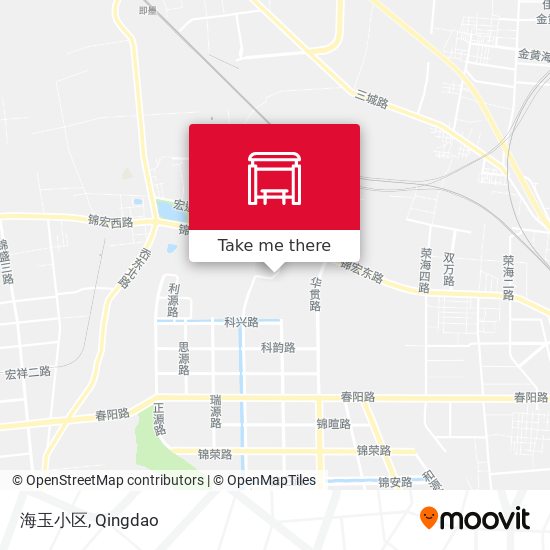 海玉小区 map