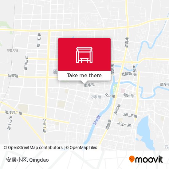 安居小区 map