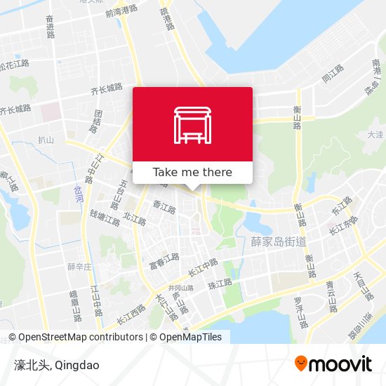 濠北头 map