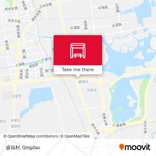盛福村 map