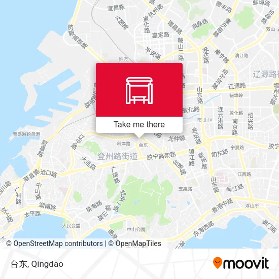 台东 map