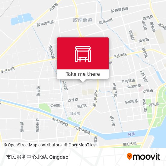 市民服务中心北站 map