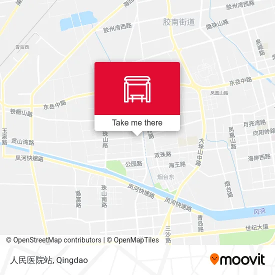 人民医院站 map
