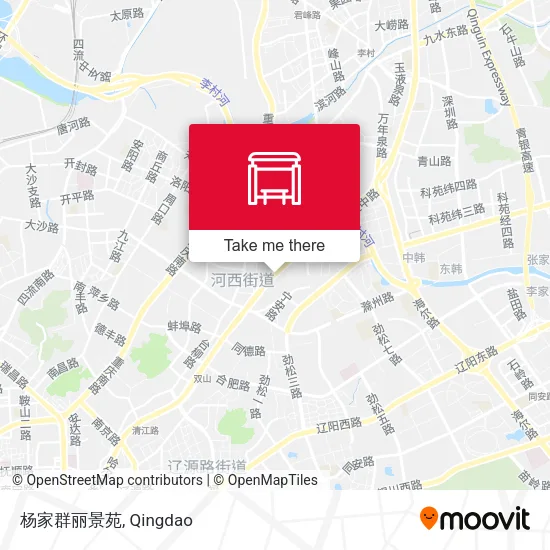 杨家群丽景苑 map