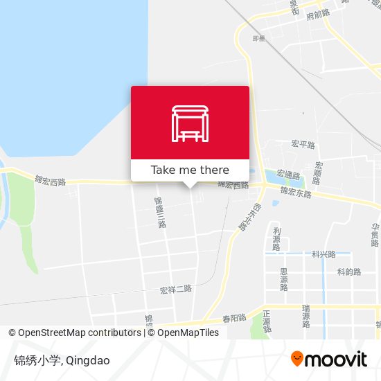 锦绣小学 map