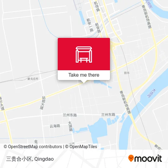 三贵合小区 map