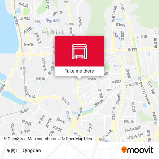 东南山 map