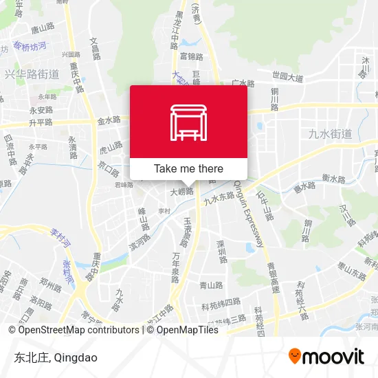 东北庄 map