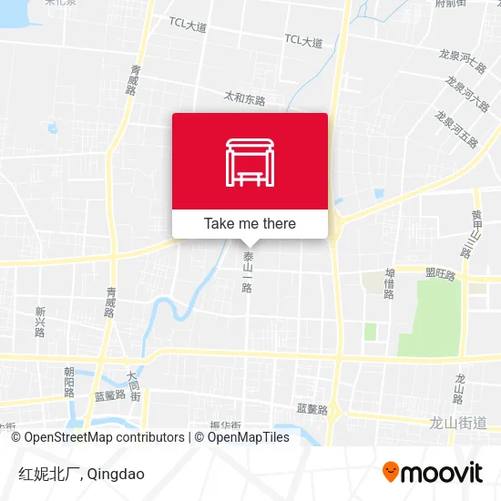 红妮北厂 map