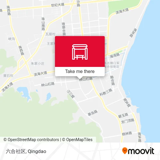 六合社区 map