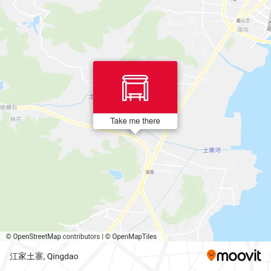 江家土寨 map