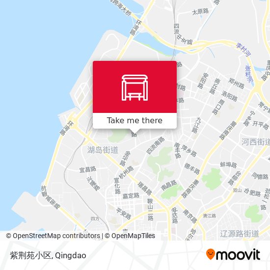 紫荆苑小区 map