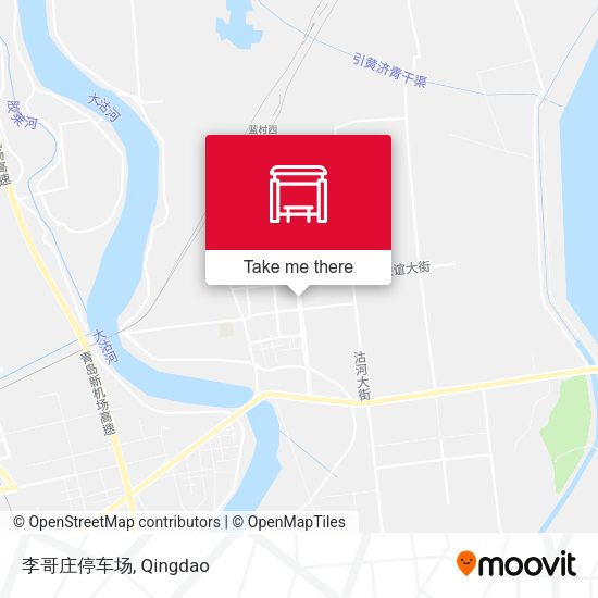 李哥庄停车场 map