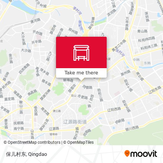 保儿村东 map