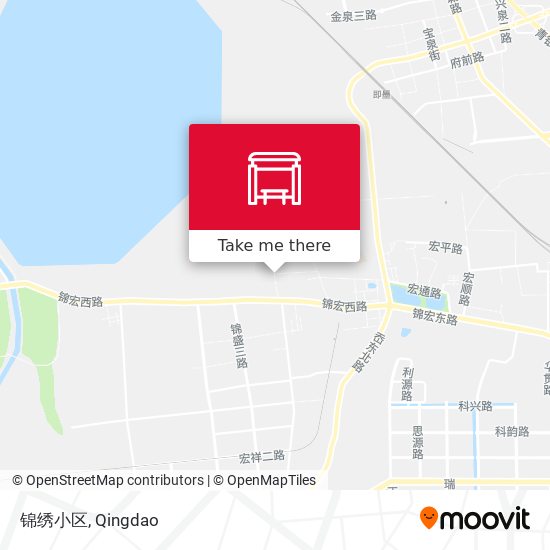 锦绣小区 map