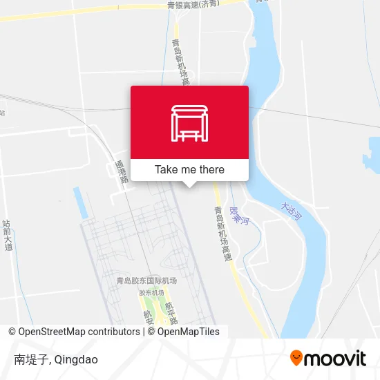 南堤子 map