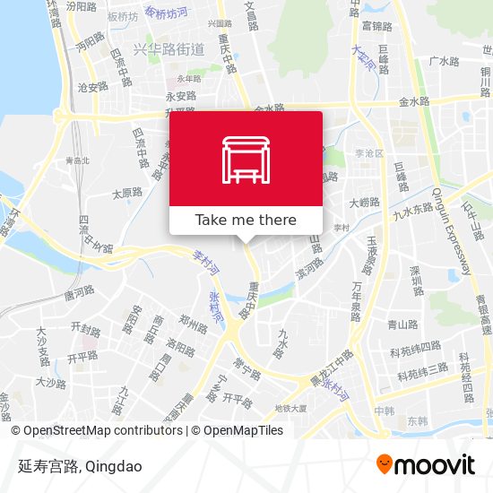 延寿宫路 map