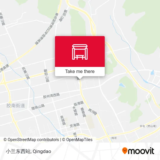 小兰东西站 map