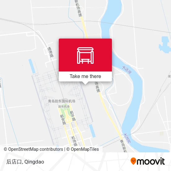 后店口 map