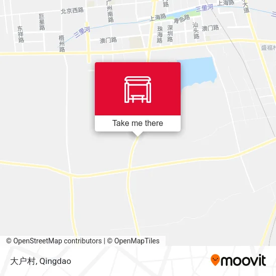 大户村 map