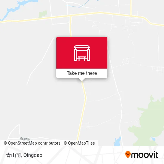 青山前 map