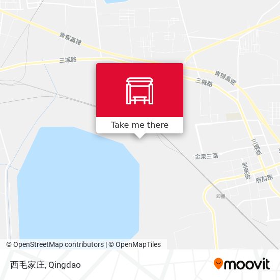 西毛家庄 map