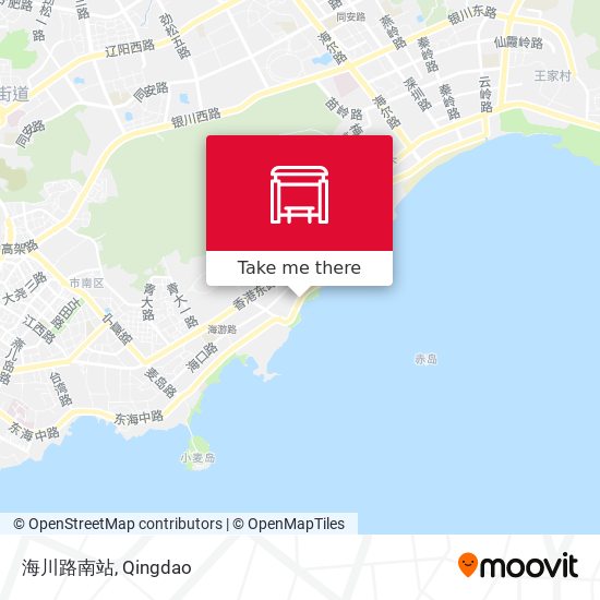 海川路南站 map