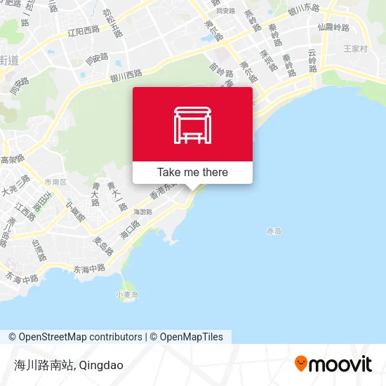 海川路南站 map