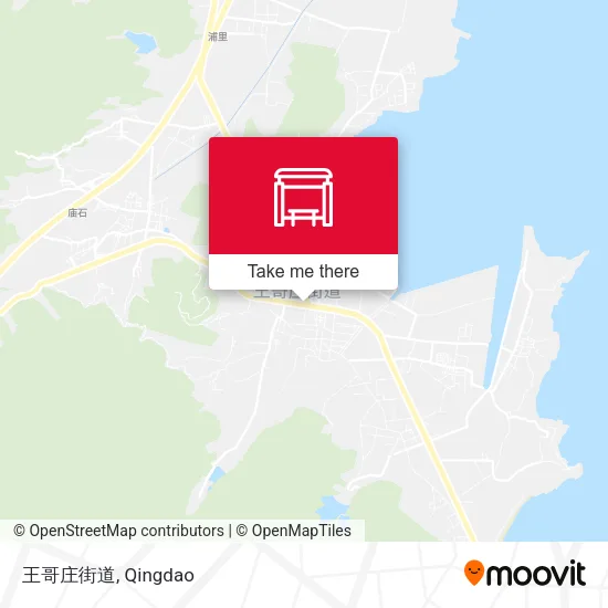 王哥庄街道 map