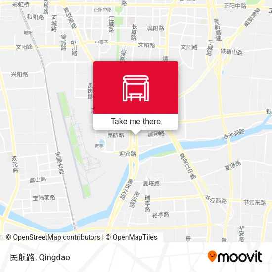 民航路 map