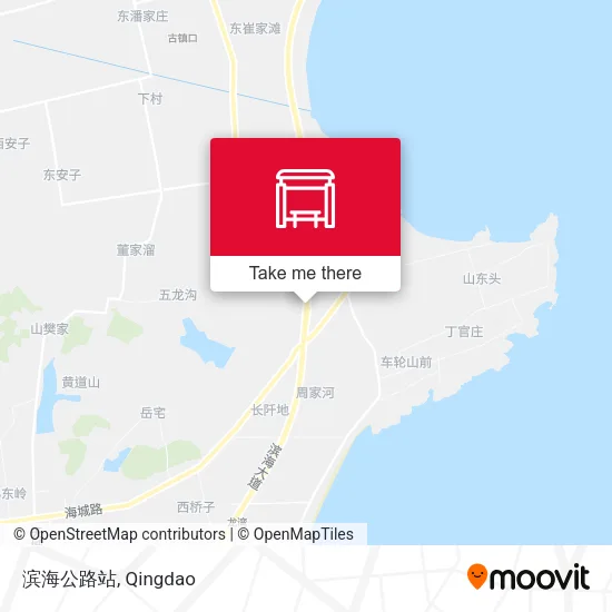 滨海公路站 map